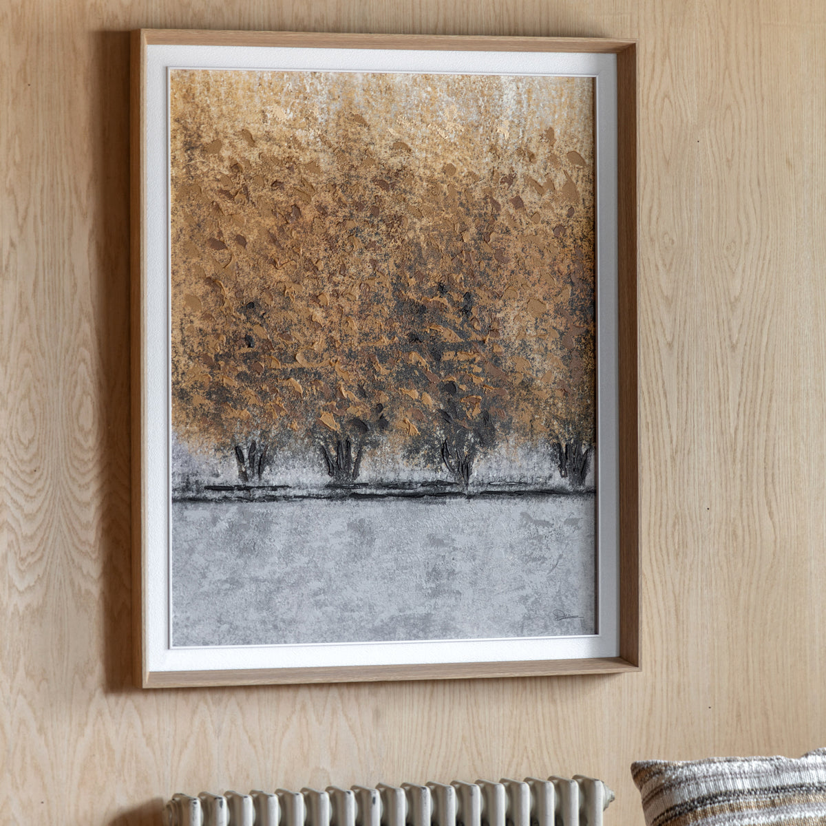 Gallery Direct Hint of Heat Framed Canvas - image 1