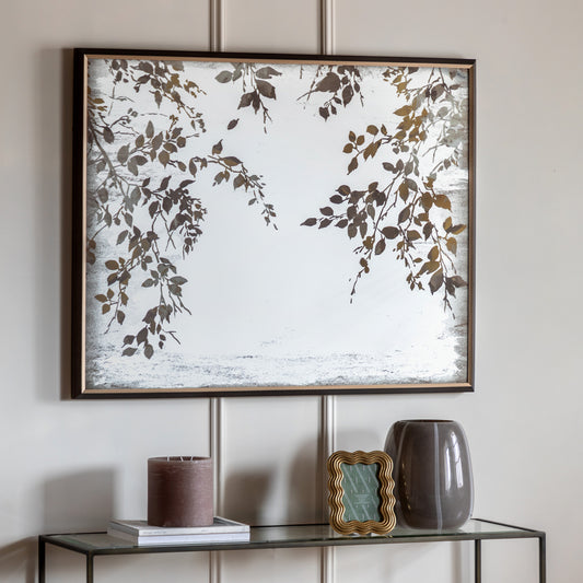 Gallery Direct Japanese Garden Mirror Framed Art - image 1