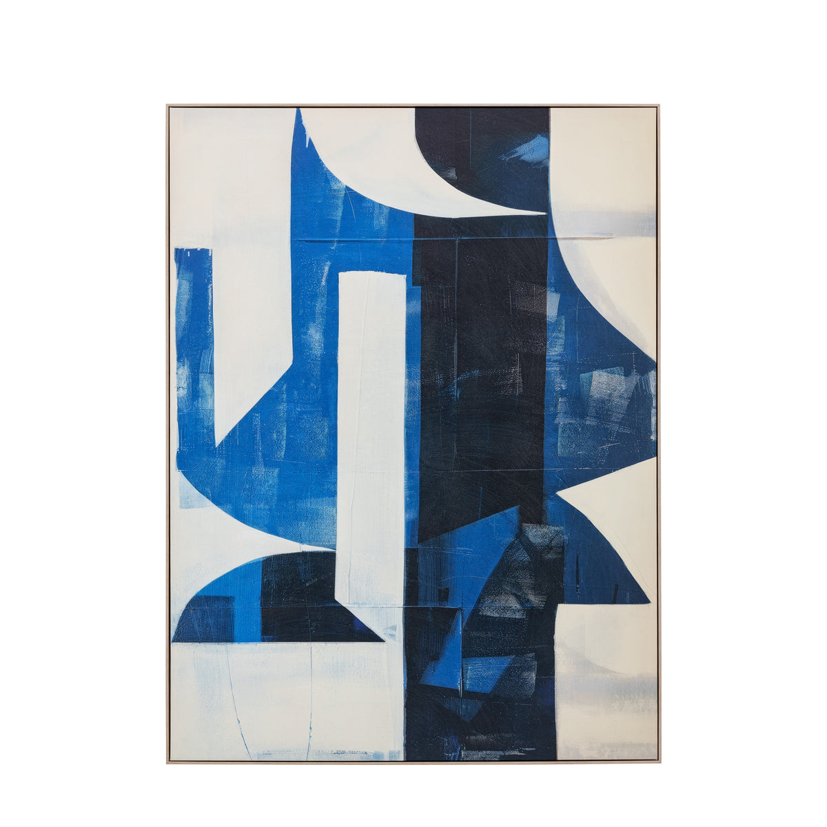 Gallery Direct Cobalt Abstract Framed Canvas - image 2