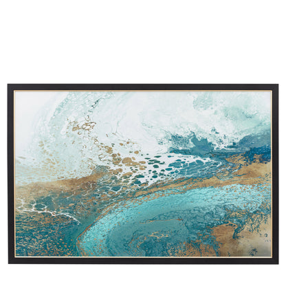 Gallery Direct Lagoon Framed Canvas - image 2