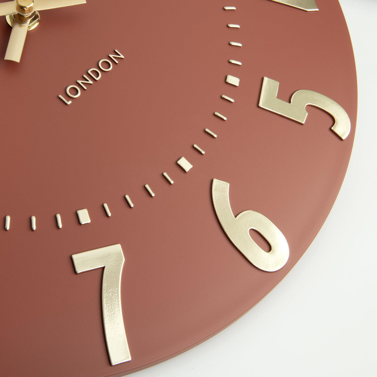 Gallery Direct Mulberry Wall Clock Auburn - Small - image 4