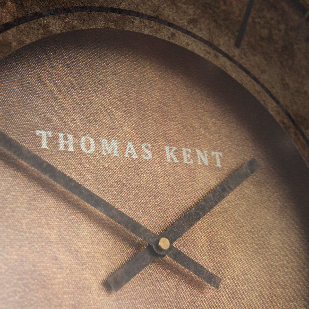 Gallery Direct Florentine Wall Clock Leather - image 5