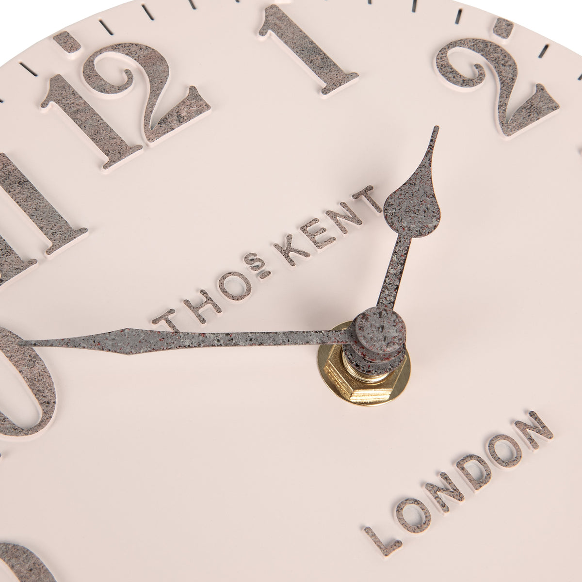 Gallery Direct Arabic Mantel Clock Shy Pink - image 3