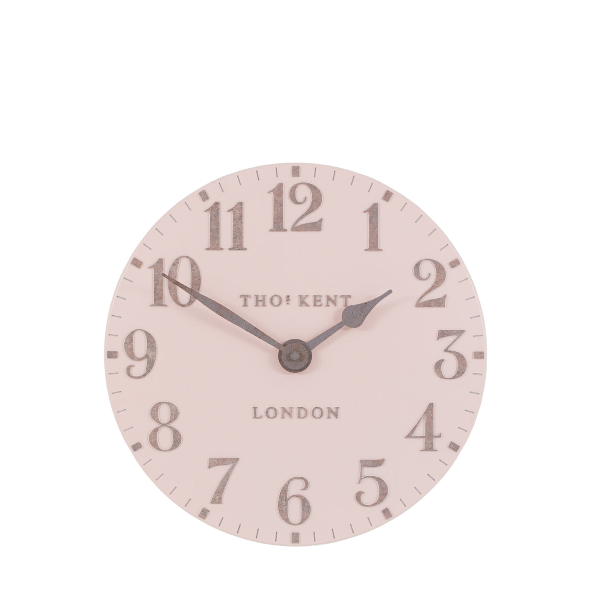 Gallery Direct Arabic Wall Clock Shy Pink - Small - image 2
