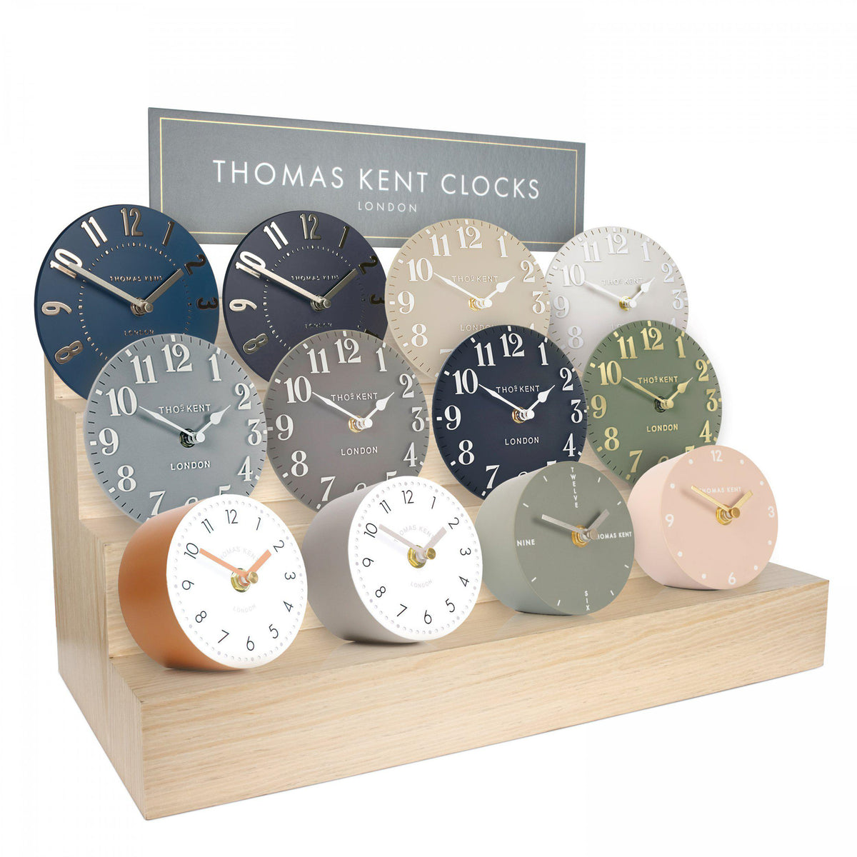 Gallery Direct Thomas Kent Mantel Clock Display - image 1