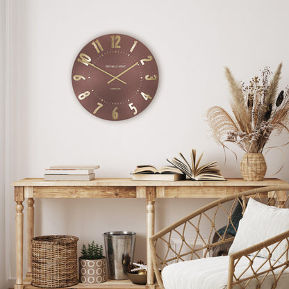 Gallery Direct Mulberry Wall Clock Auburn - Large - image 1