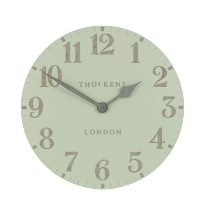 Gallery Direct Arabic Wall Clock Pearl Green - Large - image 2