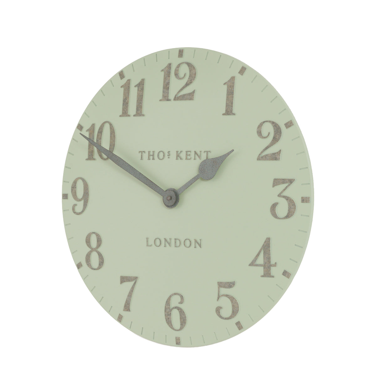 Gallery Direct Arabic Wall Clock Pearl Green - Large - image 3