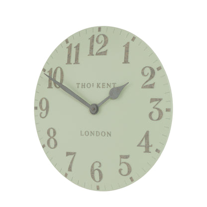 Gallery Direct Arabic Wall Clock Pearl Green - Large - image 3