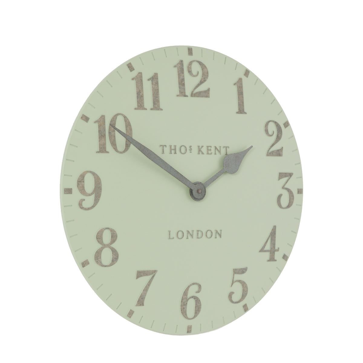 Gallery Direct Arabic Wall Clock Pearl Green - Large - image 4