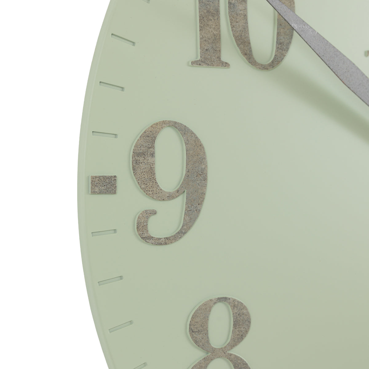 Gallery Direct Arabic Wall Clock Pearl Green - Large - image 5