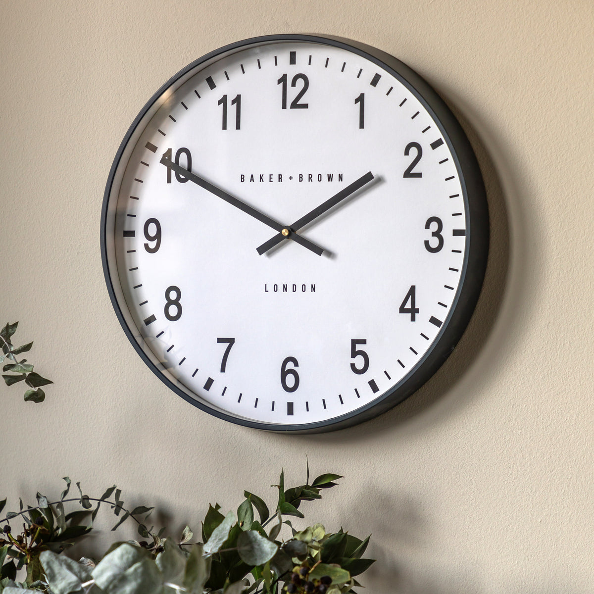Gallery Direct Cambridge Wall Clock Grey - image 1