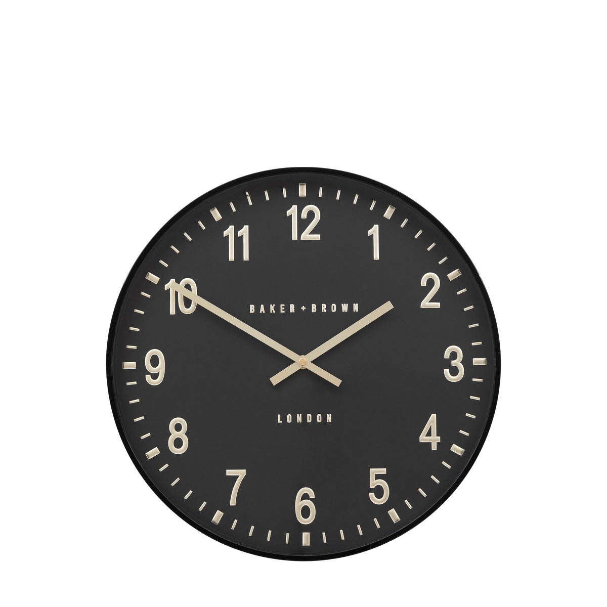 Gallery Direct Cambridge Wall Clock Black - image 2