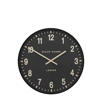 Gallery Direct Cambridge Wall Clock Black - image 2