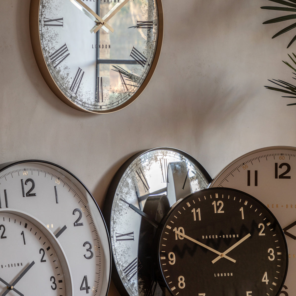 Gallery Direct Cambridge Wall Clock Black - image 3