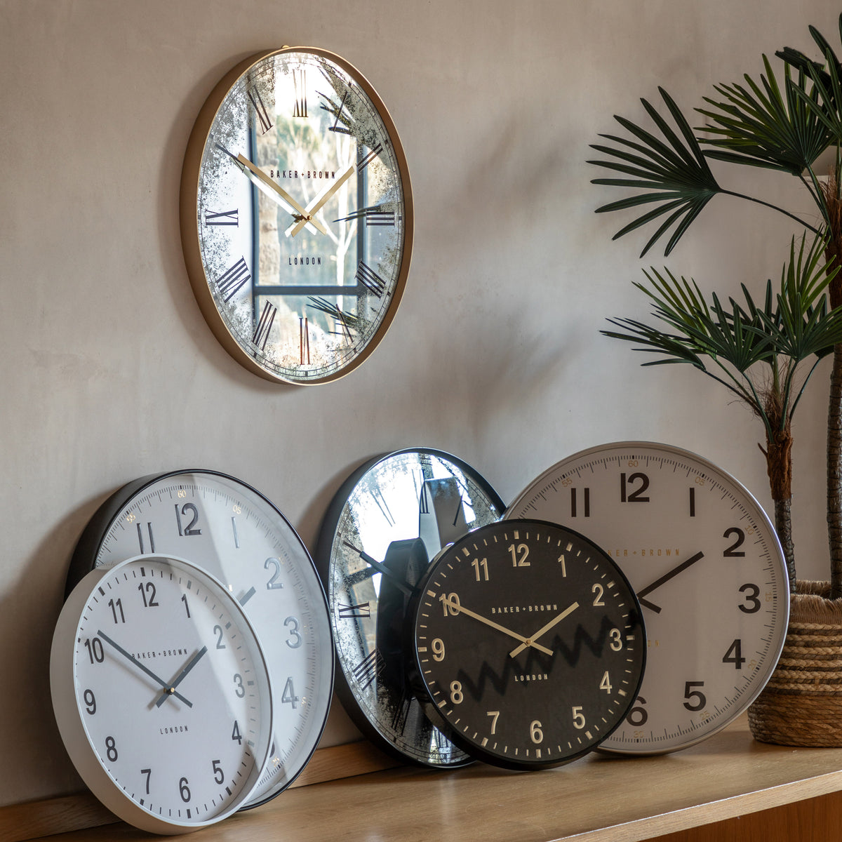 Gallery Direct Cambridge Wall Clock Black - image 5