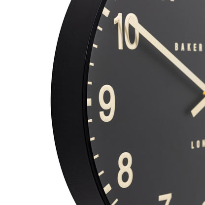 Gallery Direct Cambridge Wall Clock Black - image 8