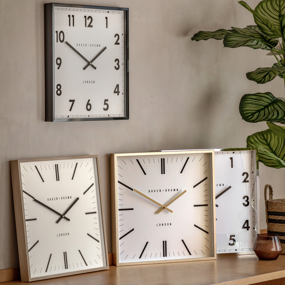 Gallery Direct Buxton Wall Clock Chrome - image 5