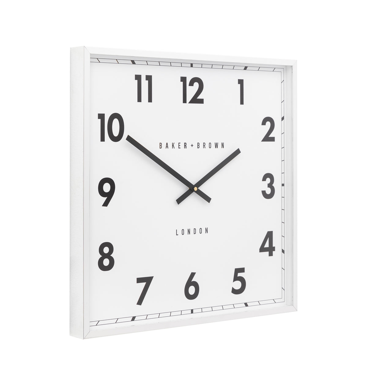 Gallery Direct Buxton Wall Clock Chrome - image 7