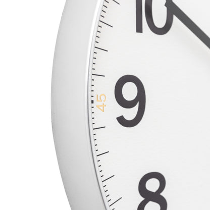 Gallery Direct Whitby Wall Clock Chrome - image 6