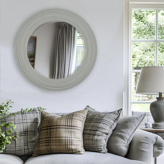 Gallery Direct Cumbria Mirror Light Grey - image 1