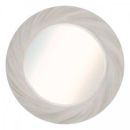 Gallery Direct Barley Twist Mirror Off White - image 2