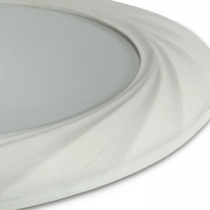 Gallery Direct Barley Twist Mirror Off White - image 3