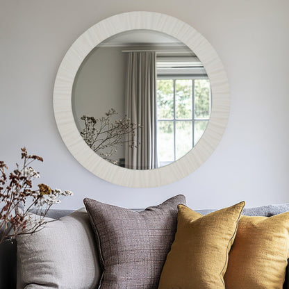 Gallery Direct Durham Mirror Off White - image 1