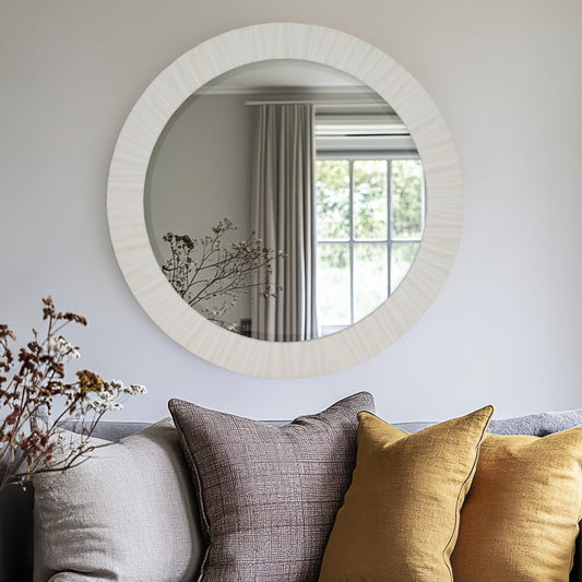 Gallery Direct Durham Mirror Off White - image 1
