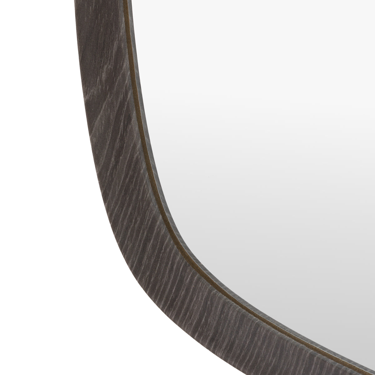 Gallery Direct Bryce Capsule Mirror Black - Large - image 5