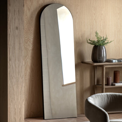 Gallery Direct Tokyo Leaner Mirror Black - image 1