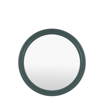 Gallery Direct Suffolk Round Mirror Green - Large - image 2