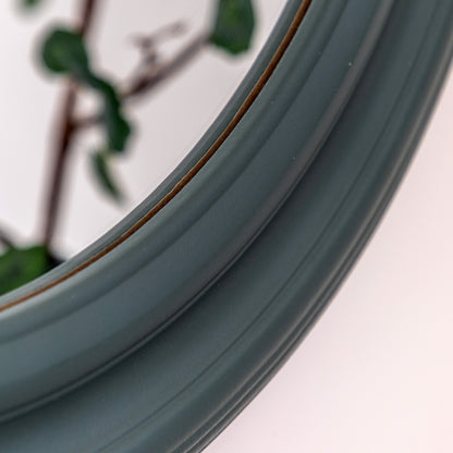 Gallery Direct Suffolk Round Mirror Green - Small - image 4