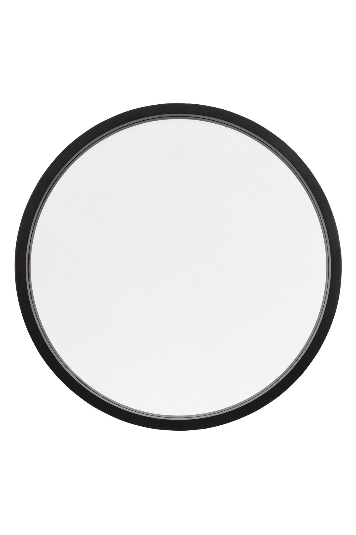 Gallery Direct Higgins Round Mirror Black - image 2