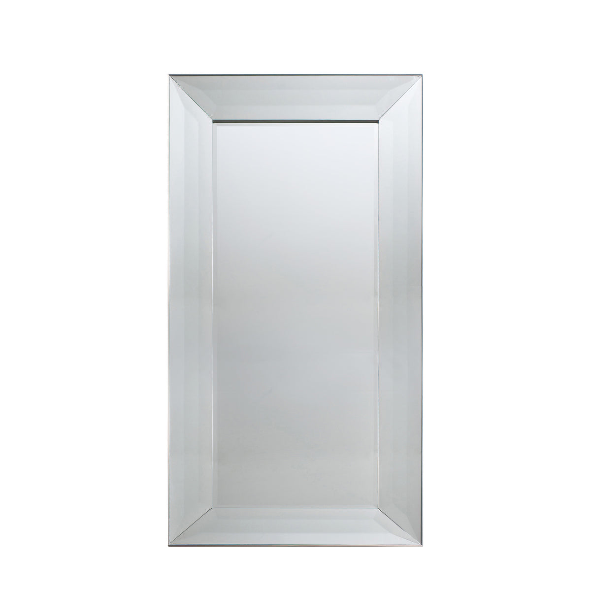 Gallery Direct Ferrara Leaner Mirror Silver - image 2
