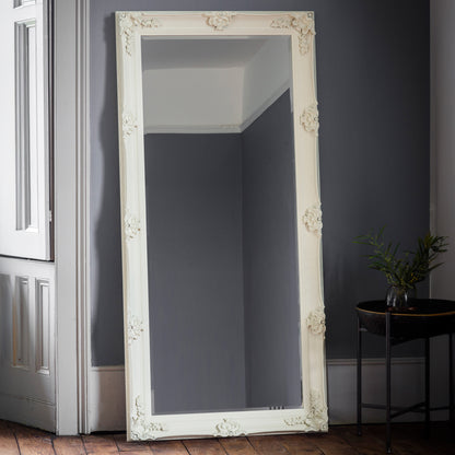 Gallery Direct Abbey Leaner Mirror Cream - image 1