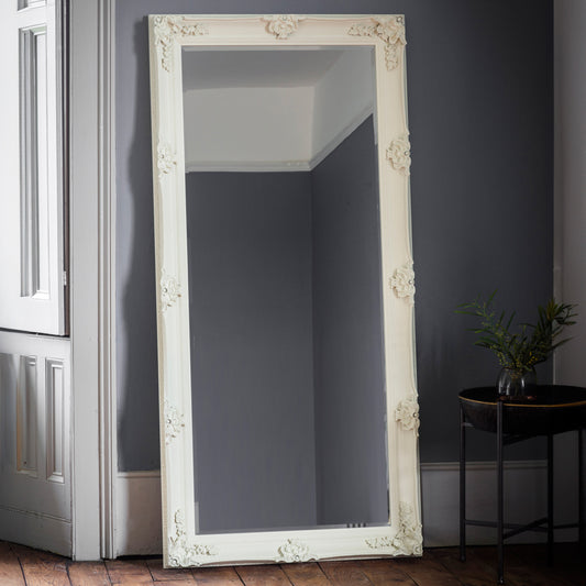 Gallery Direct Abbey Leaner Mirror Cream - image 1