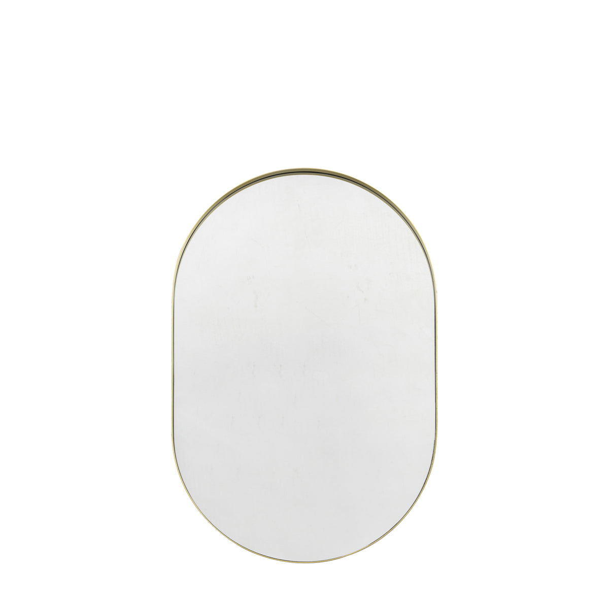 Gallery Direct Hurston Elipse Mirror Champagne - image 2