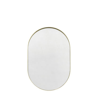 Gallery Direct Hurston Elipse Mirror Champagne - image 2