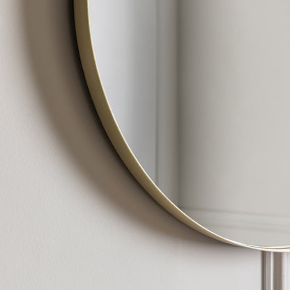 Gallery Direct Hurston Elipse Mirror Champagne - image 3