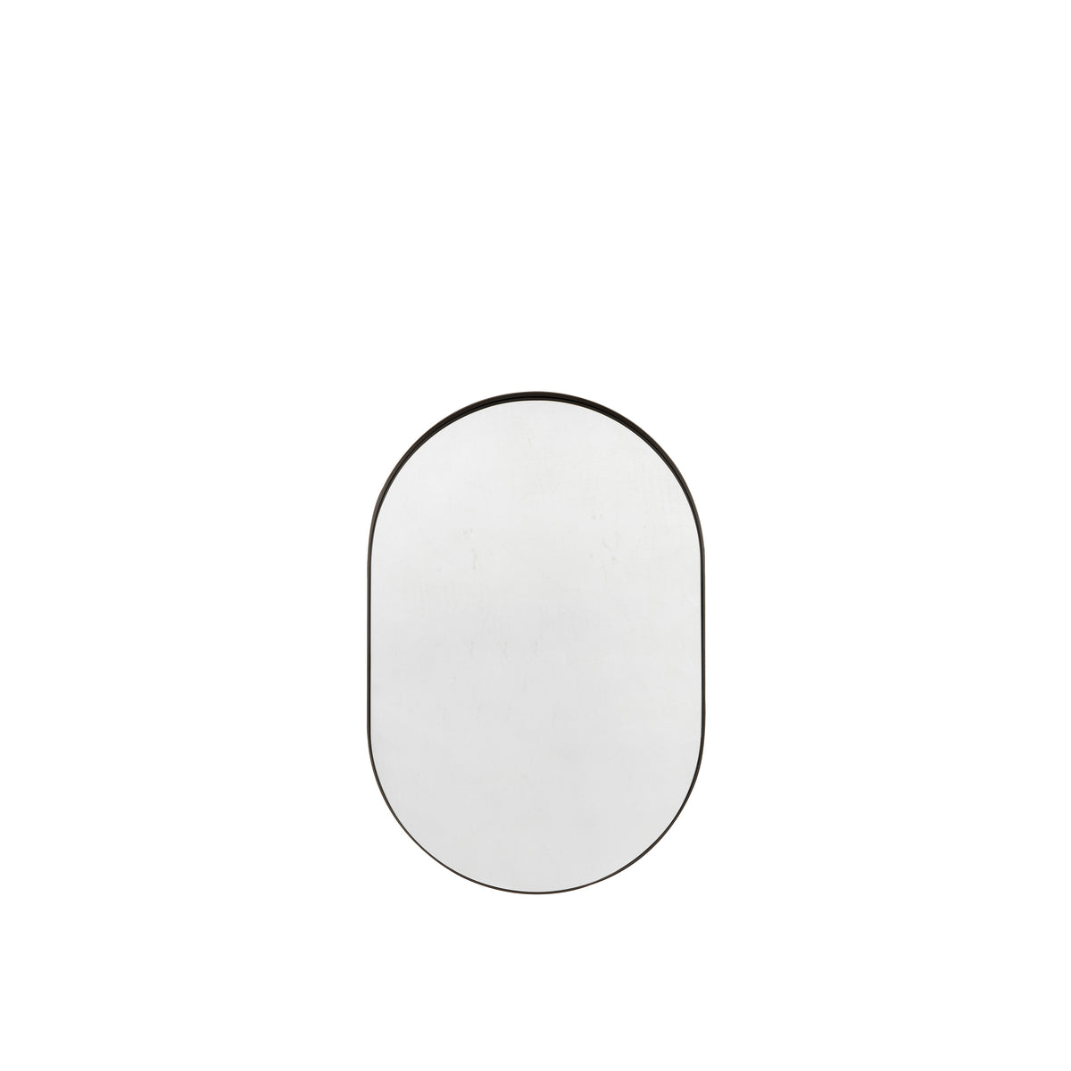 Gallery Direct Hurston Elipse Mirror Black - image 2