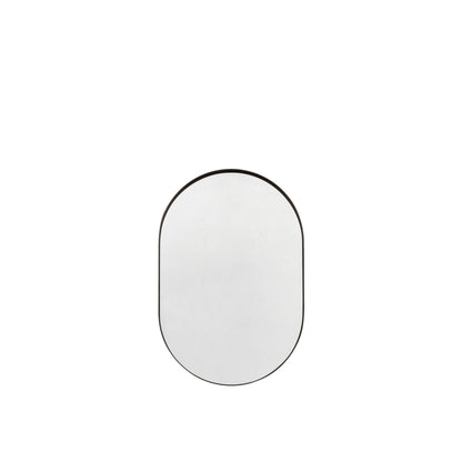 Gallery Direct Hurston Elipse Mirror Black - image 2