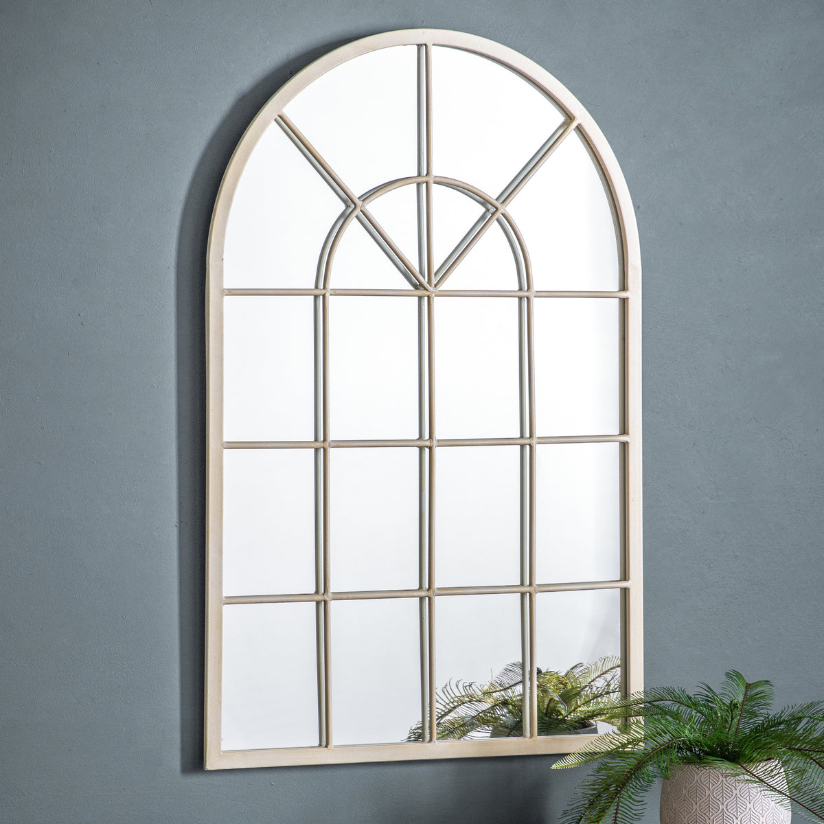 Gallery Direct Kelford Mirror Cream - image 1