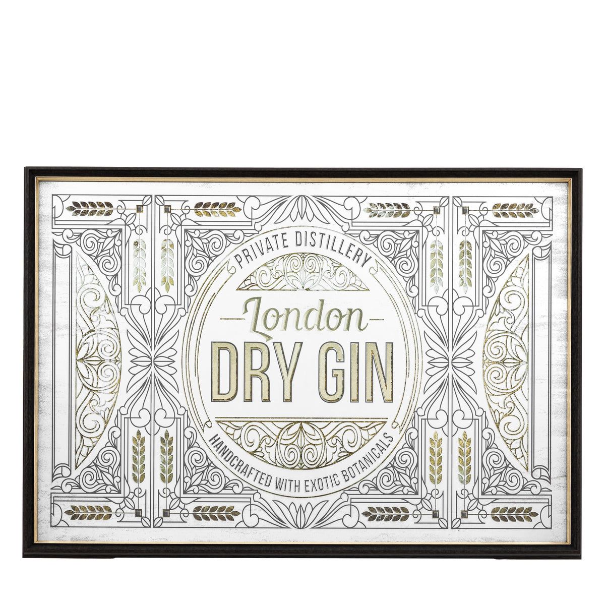 Gallery Direct London Dry Gin Mirror - image 2