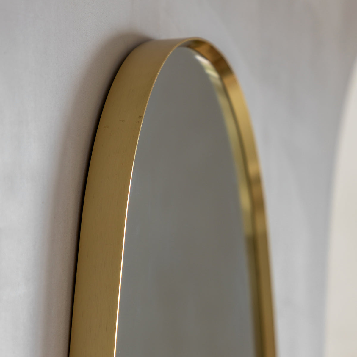 Gallery Direct Holworth Pebble Mirror Gold - image 3