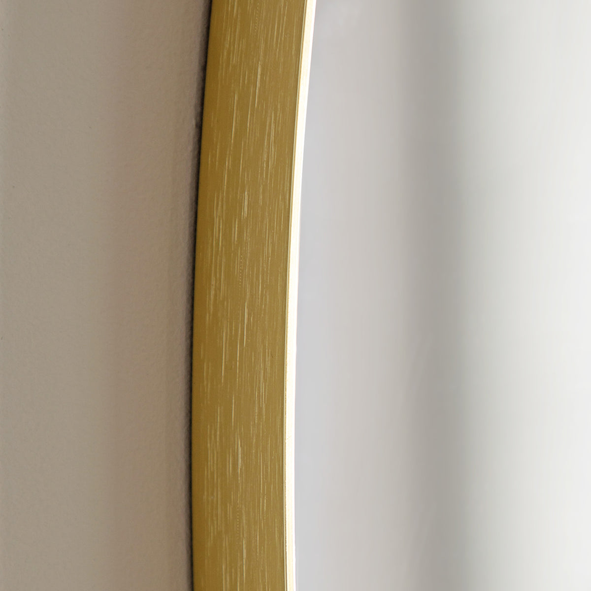 Gallery Direct Holworth Pebble Mirror Gold - image 4