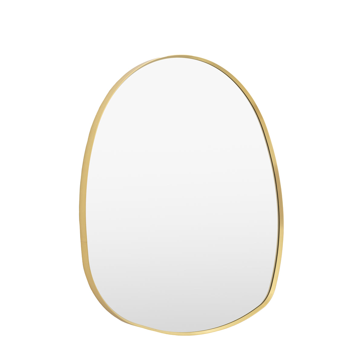 Gallery Direct Holworth Pebble Mirror Gold - image 6