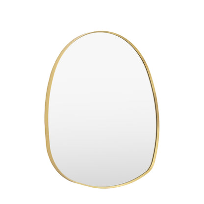 Gallery Direct Holworth Pebble Mirror Gold - image 6