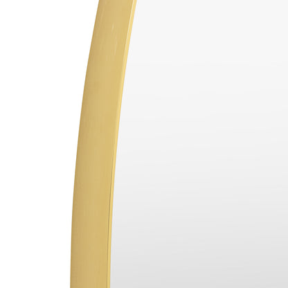 Gallery Direct Holworth Pebble Mirror Gold - image 7