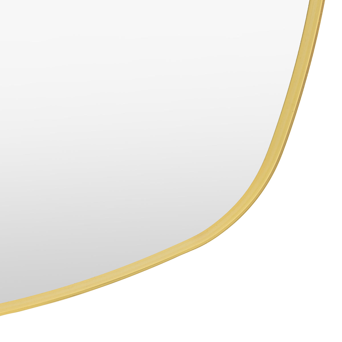 Gallery Direct Holworth Pebble Mirror Gold - image 8